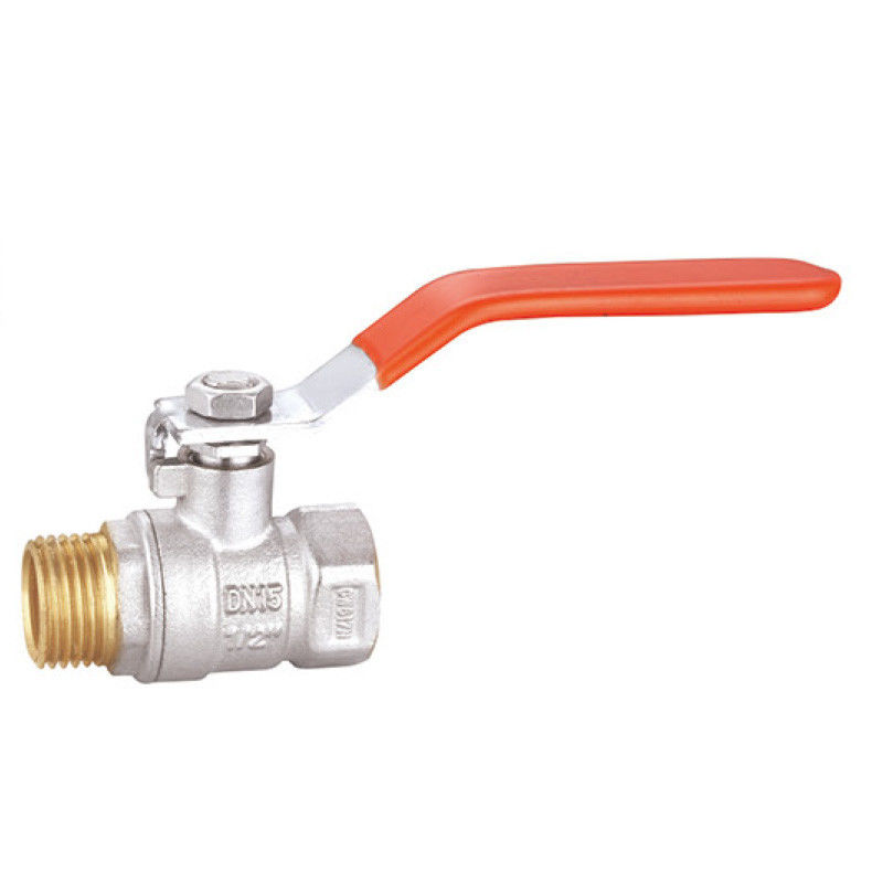 Brass Lever Ball Valve 1 Inch 2 Inch Max 25bar Threaded End Ball Valve