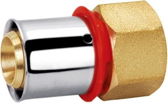 Custom Brass Compression Fittings Female Straight Union Fitting