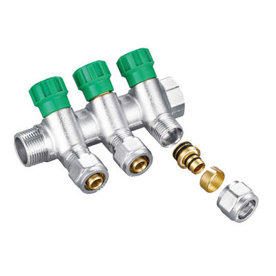 OEM Brass Air Manifold Customized Max.16bar 3/4