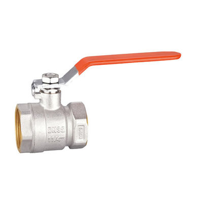 Nickel Brass Body Ball Valve Threaded BV1033-FF  For Water Gas Oil