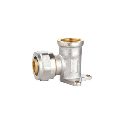 Brass Compression Wall Plate Elbow Fittings 16X1/2x16 26X16X26 PF5009
