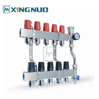 water separator stainless steel manifold Forged Brass Distribution Manifold Threaded