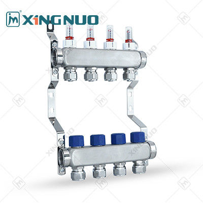 high quality separator OEM Water Distribution Manifold Customized Brass Valve Manifold