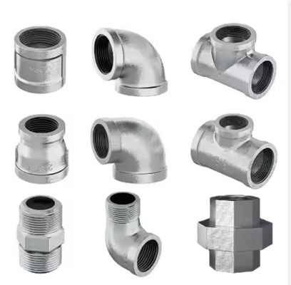 304 stainless steel inner and outer bending brass elbow Compression T Fitting Polished Chrome Plated