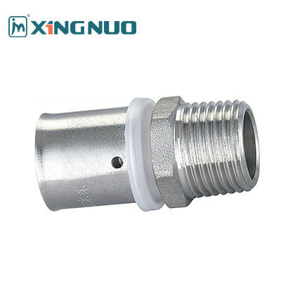 PEX Press Fitting 16-32mm PN25 PEX Pipe Fittings Professional Manufacturer Male Socket Pex Press Fittings