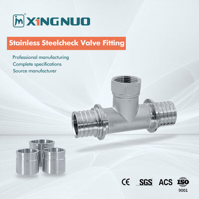 High Corrosion Resistance Stainless Steel Fittings with 1/2'' to 2'' Size Range and One-Stop Service for Industrial Applications
